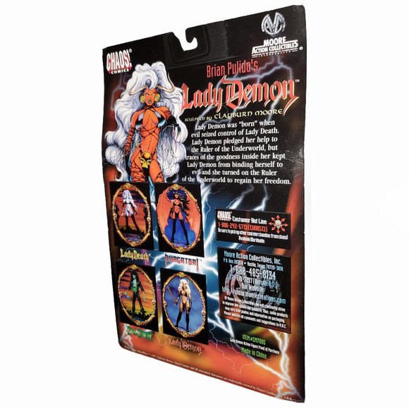 Chaos Comics Lady Demon Figure Comic Book Gift NIB - Picture 2 of 4